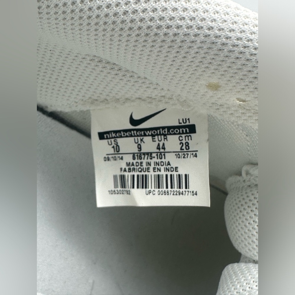 BRAND NEW Vintage ‘14 Nike Son of Force 616775-101 White Mens Size 10 - Picture 10 of 10